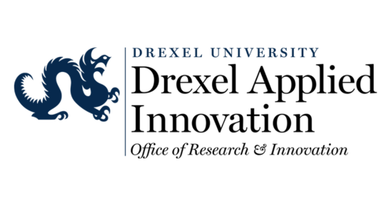 Drexel Applied Innovation Logo with the Drexel Dragon logo